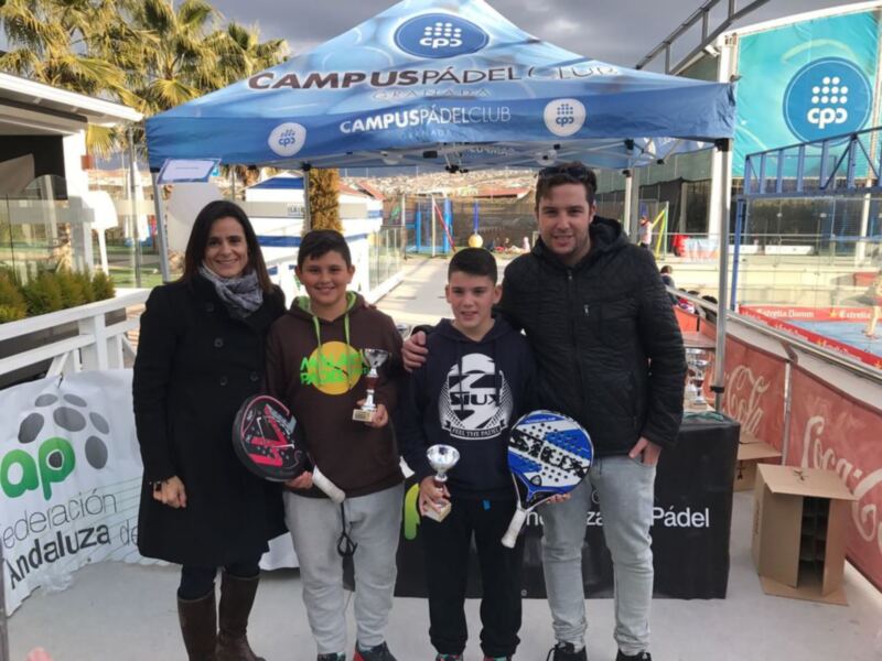 El Circuito Andaluz de Menores 2017 de pádel ya tiene primeros campeones
