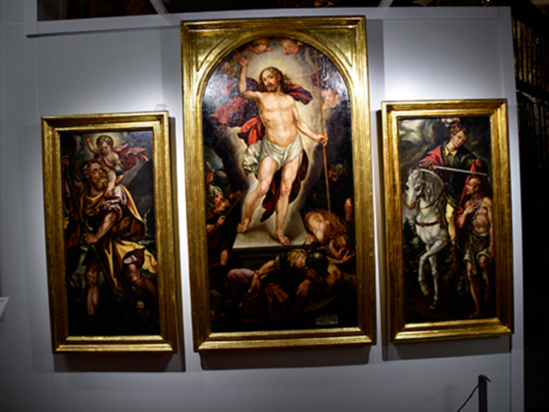 Clausurada la exposición Anna Radix Uberrina en Triana