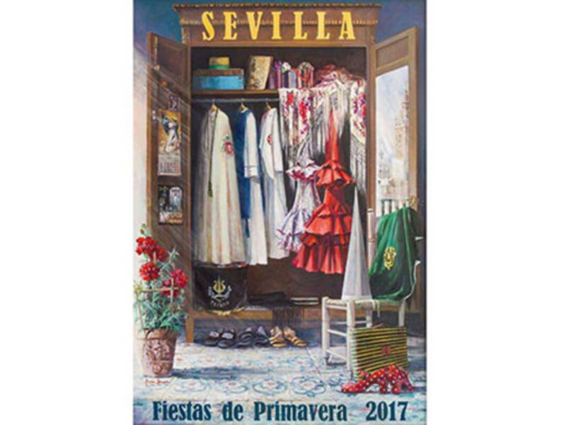 Ya está en la calle el cartel que anuncia las Fiestas de Primavera 2017