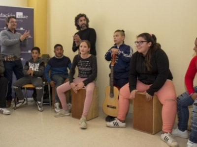 La Tarara ofrece talleres flamencos solidarios a niños con problemas de exclusión social con el apoyo de la Fundación SGAE en Huelva
