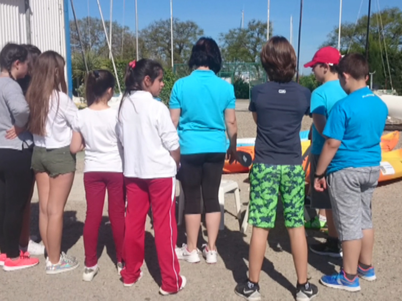 Comienzan las actividades de vela escolar promovidas por el Ayuntamiento de Chipiona