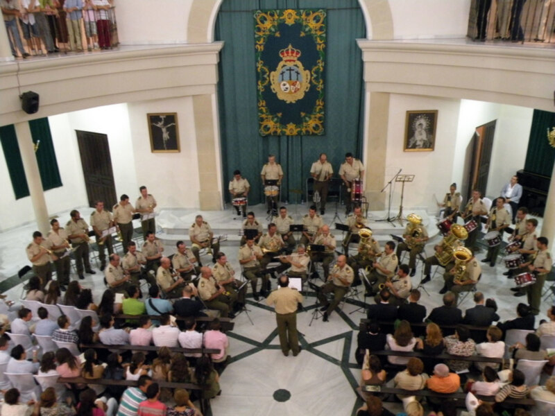 La Banda de Música del Cuartel General de la Fuerza Terrestre(Soria 9) dará un concierto en  Alcalá del Río.