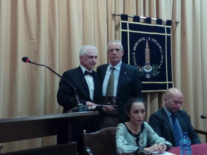 Premios Empresariales “Juan López” Entregado en el Círculo Mercantil de Sevilla.