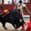 Alejandro Talavante, oreja y cornada