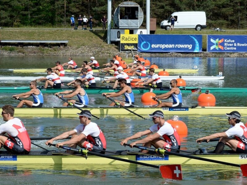 Una final A y dos finales B, saldo andaluz en el Campeonato de Europa de remo
