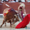 Ginés Marín da una vuelta al ruedo en la I Corrida de la Cultura que contó con la presencia del Ministro de Cultura