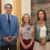 Visita institucional al Colegio de Abogados   de la nueva Secretaria Coordinadora Provincia
