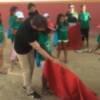 Alfonso Cadaval hace afición entre los más pequeños en Partido de Resina