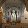 En tiempo estival el blanco en la Virgen de las Tristeza de la Veracruz sevillana.