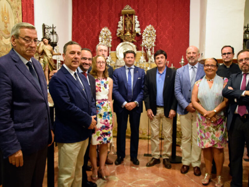 Aire trianero en la exposición de Santa Ana.