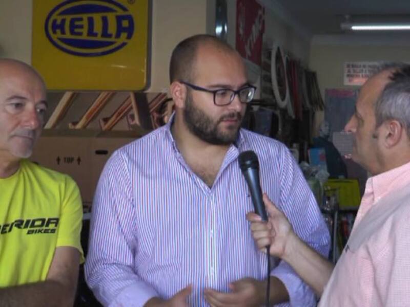 Rafael Pastorino anima a vivir la gran fiesta de la bicicleta del próximo domingo