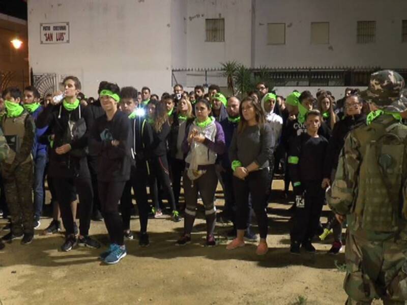 Alrededor de cuatrocientas personas participaron en la actividad de ocio alternativo el pasado sábado con 'Eventos Zombies LZD'
