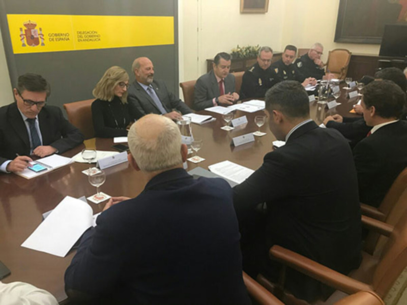 Más de 800 efectivos forman el dispositivo de  seguridad del partido Sevilla-Liverpool, declarado de Alto Riesgo