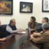 Isabel Jurado se reúne con Jarife y Cans para estudiar la situación del litoral chipionero
