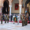 Conmemoración de  concesión de la ¨Cruz Laureada de San Fernando al Regimiento de Caballería, Cazadores de Alfonso XII¨, en la acción de Taxdirt.