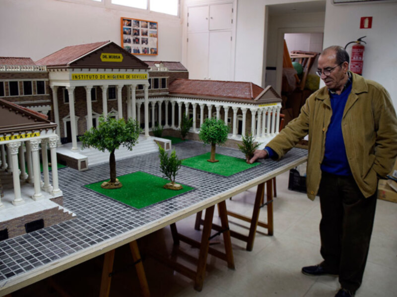Un edifico desconocido para la mayoría de los Sevillanos en el Belén de la Solidaridad,