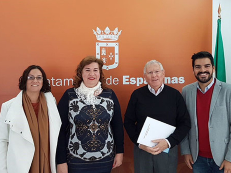 El Ayuntamiento de Eepartinas firma un acuerdo de con el Centro Universitario de Enfermería San Juan de Dios