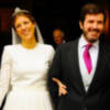 Teresa Abaurre contrajo matrimonio con Diego Miranda Alvarez Pickman en la Capilla del Sagrario de la Catedral