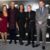 Manolo Santana muy cariñoso con su mujer la abogada Claudia Rodriguez