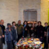 Comida de los compañeros de Teatro Ofelia Nieto.