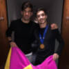 López Simón presencia en Moscú el sexto europeo del patinador Javier Fernández