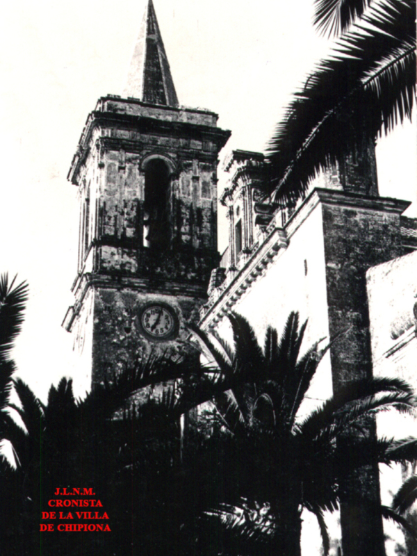 La torre de la Parroquia de Nuestra Sra. de la O de Chipiona