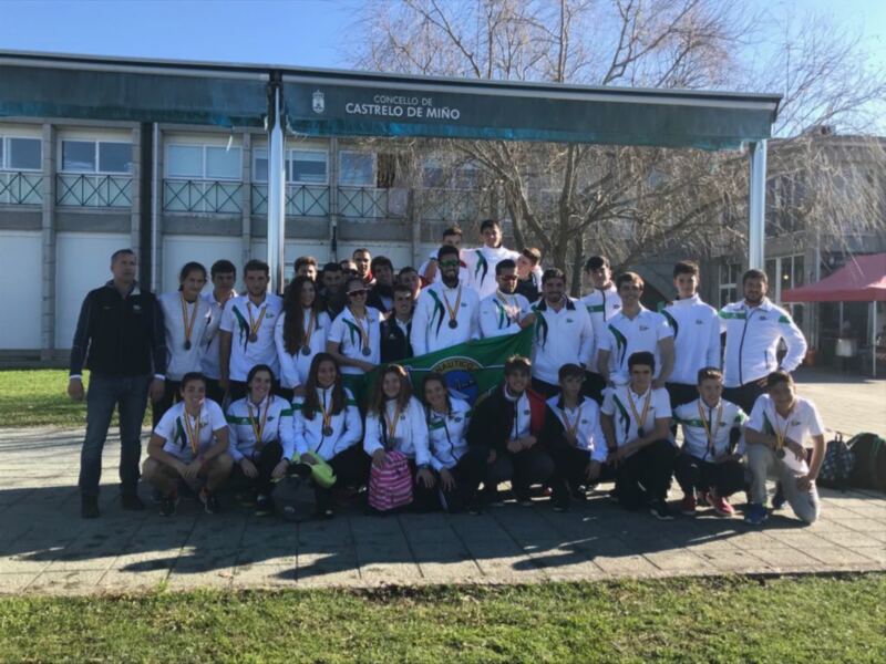 El Club Náutico, campeón de España de remoergómetro