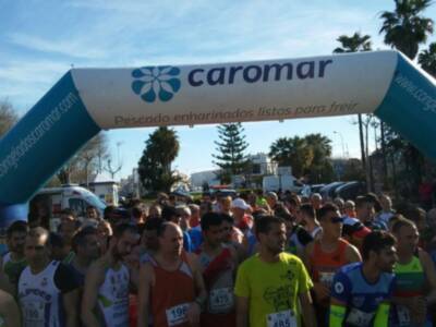 Victoria incontestable del joven Fran Caraballo en una Carrera del Día de Andalucía que sólo celebró la prueba absoluta por el mal tiempo