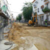 Las lluvias ralentizan las obras en la ciudad