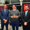 Acto de entrega de la segunda edición del Premio Periodístico Fernando Carrasco y el Fotoperiodismo Jesús Martín Cartaya.