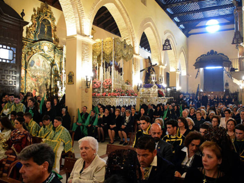 En la Parroquia de Santa María de la Asunción, se celebró los Santos Oficios del Jueves Santos