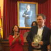 Francisco Gallardo Rodríguez presento con exito de publico y critica su novela 'Áspera seda de la muerte' premio Ciudad de Badajoz