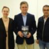 Francisco Gallardo presenta en Sevilla con éxito de público y crítica  su tercera novela, "Áspera seda de la muerte"