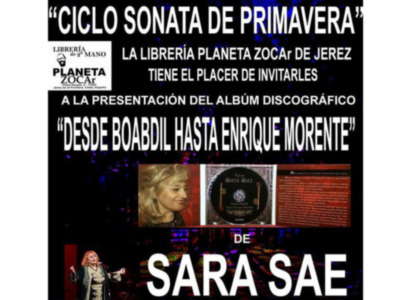 La Prestigiosa Soprano Internacional Sara Sae Presentará en Jerez su Aclamado Albúm Discográfico " Desde Boabdil hasta Enrique Morente "