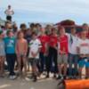 Los regatistas del Club Náutico Sevilla acarician el pleno en aguas de Puerto Real