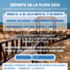 La Asociación de vecinos Playa Laguna lanza por cuarto año su programa 'Deporte en la playa'