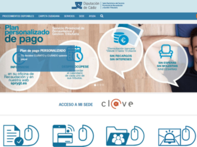 La Diputación abre una nueva oficina virtual para el pago de tributos que facilita las gestiones