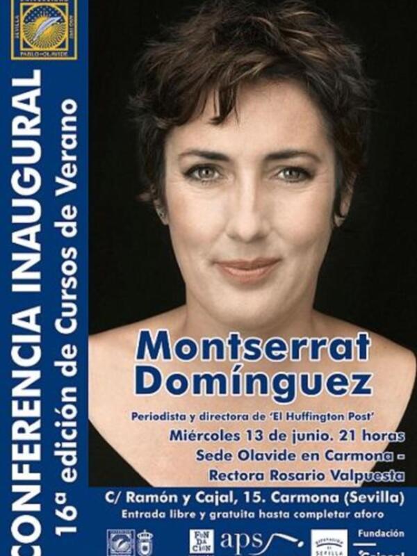 Montserrat Domínguez pronuncia la conferencia inaugural de los Cursos de Verano de la Olavide