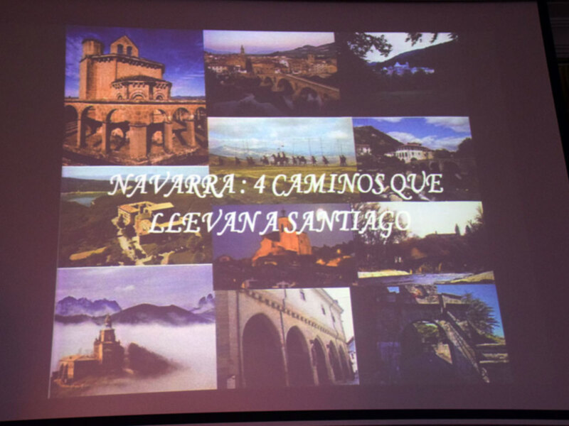 Conferencia de José Miguel Valderrama “Navarra es puerta del Camino de Santiago en la península”, en el Ateneo hispalense