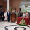 El presidente del Ateneo Alberto Máximo Pérez Calero recibió la visita del Consulado de Sevilla.