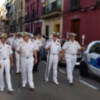 La talla anónima del Carmen de Santa  Ana recuperó su tradicional procesión.