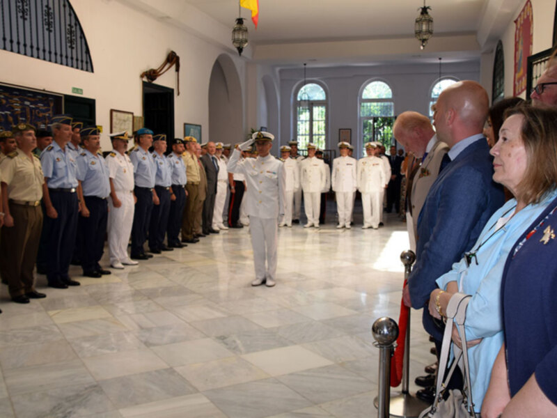 Relevo de comandante Naval en Sevilla.