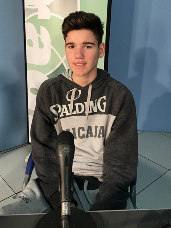 El joven baloncestista chipionero David Jiménez vuelve a ser convocado con la selección española infantil