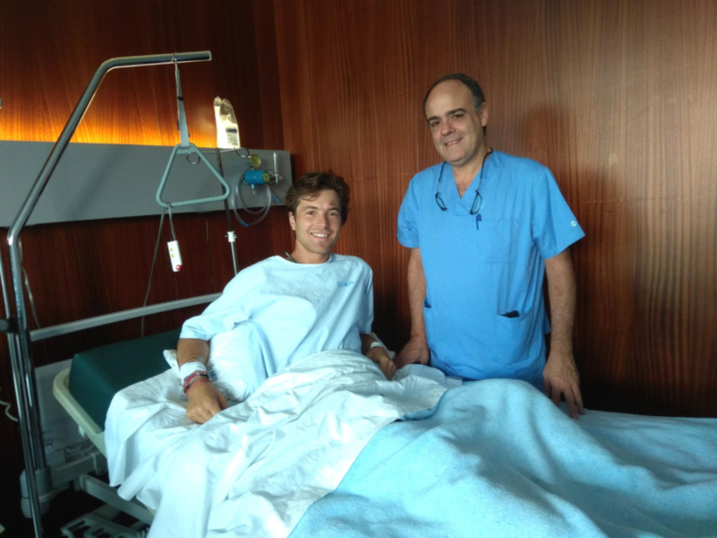 Juan Leal recibirá el alta esta tarde y seguirá  la recuperación en Sevilla