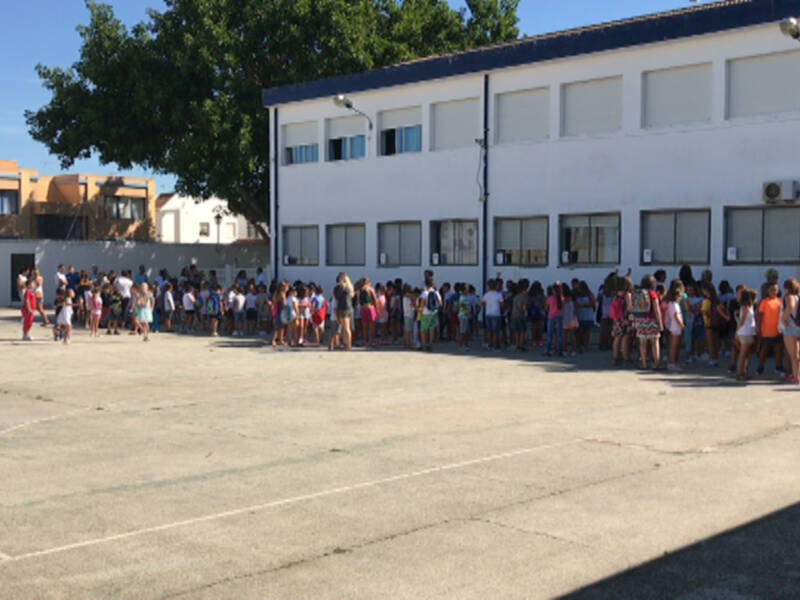2.000 alumnos de infantil y primaria comenzarán el curso escolar 2018/2019 en Chipiona el próximo lunes 10 de septiembre