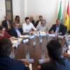 Gómez de Celis informa a los alcaldes sobre el estado de las obras del desdoble de la N-IV y el peaje de la AP-4