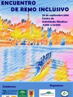 Encuentro de remo inclusivo de la Federación Andaluza de Remo