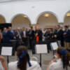 Apertura de la  inauguración de la exposición “Iuxta Crucem” en la Hermandad de la Vera-cruz hispalense.