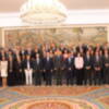La decana del Colegio de Procuradores de Sevilla participa en la recepción del Rey al Consejo General