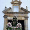 Desde la Parroquia de Consolación de Cazalla de la Sierra la Virgen del Monte puso rumbo hacia su Ermita.